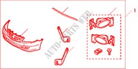 FR SPORTS B*PRIM* para Honda ACCORD TOURER 2.4 TYPE S 5 Puertas 6 velocidades manual 2003