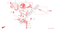 SENSOR DE ACELERADOR(LH) para Honda ACCORD TOURER 2.4 EXECUTIVE 5 Puertas 6 velocidades manual 2003