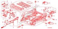 ASIENTO DEL. (DER.)(ASIENTO HIDRAULICO COMPLETO) para Honda ACCORD TOURER 2.2 EXECUTIVE 5 Puertas 6 velocidades manual 2007