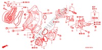 BOMBA DE AGUA(2.4L) para Honda ACCORD TOURER 2.4 EXECUTIVE 5 Puertas 6 velocidades manual 2006
