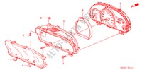 COMPONENTES DEL INDICADOR(NS) para Honda ACCORD TOURER 2.2 EXECUTIVE 5 Puertas 6 velocidades manual 2007