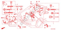 CONJ. DE CABLES DE MOTOR(LH) (DIESEL) para Honda ACCORD TOURER 2.2 SPORT SE 5 Puertas 6 velocidades manual 2008