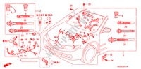 CONJ. DE CABLES DE MOTOR(RH) (DIESEL) para Honda ACCORD TOURER 2.2 EXECUTIVE 5 Puertas 6 velocidades manual 2007