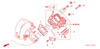 CUERPO MARIPOSA GASES(2.0L) para Honda ACCORD TOURER 2.0 EXECUTIVE 5 Puertas 5 velocidades manual 2008