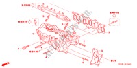 MULTIPLE DE ADMISION(DIESEL) para Honda ACCORD TOURER 2.2 EXECUTIVE 5 Puertas 6 velocidades manual 2007