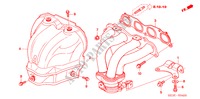MULTIPLE DE ESCAPE(2.0L) para Honda ACCORD TOURER 2.0 EXECUTIVE 5 Puertas 5 velocidades manual 2007