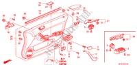 RECUBRIMIENTO DE PUERTA(LH) para Honda ACCORD TOURER 2.0 EXECUTIVE 5 Puertas 5 velocidades manual 2008