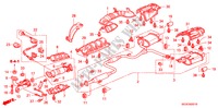 TUBERIA DE ESCAPE(2.4L) para Honda ACCORD TOURER 2.4 EXECUTIVE 5 Puertas 6 velocidades manual 2008