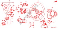 VOLANTE DE DIRECCION(SRS) (1) para Honda ACCORD TOURER 2.0 COMFORT 5 Puertas 5 velocidades automática 2007