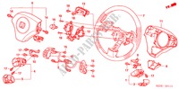 VOLANTE DE DIRECCION(SRS) (2) para Honda ACCORD TOURER 2.2 EXECUTIVE 5 Puertas 6 velocidades manual 2007