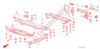 BARRA DE TORSION/VIGA CENTRAL para Honda PRELUDE 2.0I-16 2 Puertas 5 velocidades manual 1987