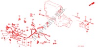 CABLE SECUNDARIO DE MOTOR(PGM FI) para Honda PRELUDE 2.0I-16 2 Puertas 5 velocidades manual 1987