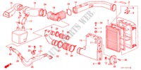 LIMPIADOR DE AIRE(PGM FI) para Honda PRELUDE 2.0SI 2 Puertas 5 velocidades manual 1987