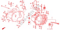 ALOJAMIENTO TRANSMISION para Honda PRELUDE 2.0I-16 4WS 2 Puertas 5 velocidades manual 1990