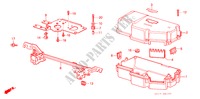 CUBIERTA CAJA CONTROL(2) para Honda PRELUDE 2.0I-16 2 Puertas 5 velocidades manual 1988