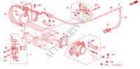 CUERPO MARIPOSA GASES(PGM FI) (1) para Honda PRELUDE 2.0I-16 4WS 2 Puertas 5 velocidades manual 1990