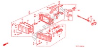LUZ DE COMBINACION (2) para Honda PRELUDE 2.0EX 4WS 2 Puertas 5 velocidades manual 1990