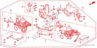 CARBURADOR(1) para Honda PRELUDE 2.0EX 4WS 2 Puertas 5 velocidades manual 1991