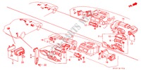 CONDUCTO DE CALEFACTOR para Honda PRELUDE 2.0EX 4WS 2 Puertas 5 velocidades manual 1991