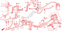 CONTROL INYECCION AIRE/TUBERIA para Honda PRELUDE 2.0I-16 2 Puertas 5 velocidades manual 1991