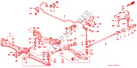 ESTABILIZADOR TRASERO/TRASERO BRAZO INFERIOR para Honda PRELUDE 2.0I-16 4WS 2 Puertas 5 velocidades manual 1991