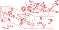INTERRUPTOR COMBINACION para Honda PRELUDE 2.0I-16 2 Puertas 5 velocidades manual 1991