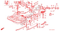 TANQUE DE COMBUSTIBLE para Honda PRELUDE 2.0I-16 4WS 2 Puertas 5 velocidades manual 1991
