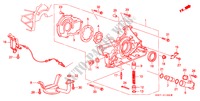 BOMBA DE ACEITE para Honda LEGEND COUPE V6 2 Puertas 5 velocidades manual 1990