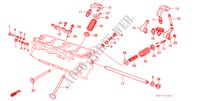 VALVULA/BRAZO DE BALANCIN(TRASERO) para Honda LEGEND COUPE V6 2 Puertas 5 velocidades manual 1990