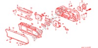 COMPONENTE VELOCIMETRO (DENSO) para Honda CIVIC CRX 1.6I-16 3 Puertas 5 velocidades manual 1989