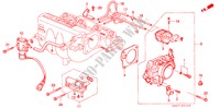 CUERPO MARIPOSA GASES(PGM FI) para Honda CIVIC CRX 1.6I-16 3 Puertas 5 velocidades manual 1989