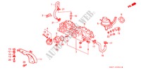 MULTIPLE DE ADMISION (CARBURADOR) para Honda CIVIC CRX GL 3 Puertas 5 velocidades manual 1991