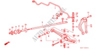 ESTABILIZADOR DELANTERO/ BRAZO INFERIOR DELANTERO(1) para Honda CIVIC DX 3 Puertas 5 velocidades manual 1991