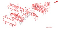 COMPONENTE VELOCIMETRO (DENSO) para Honda CIVIC GL 4 Puertas 5 velocidades manual 1989