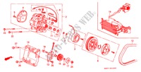 ACONDICIONADOR DE AIRE (COMPRESOR) para Honda CIVIC SHUTTLE GL 5 Puertas 5 velocidades manual 1989