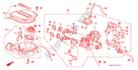 CUERPO MARIPOSA GASES(PGM FI)(1) para Honda CIVIC SHUTTLE GL 5 Puertas 4 velocidades automática 1991