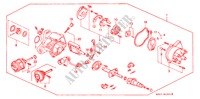 DISTRIBUIDOR(HITACHI) para Honda CIVIC SHUTTLE GL 5 Puertas 5 velocidades manual 1990