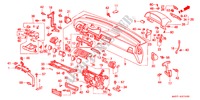 PANEL DE INSTRUMENTO(1) para Honda CIVIC SHUTTLE GL 5 Puertas 5 velocidades manual 1988