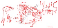 VALVULA DE AGUA/CONDUCTO para Honda CIVIC SHUTTLE 1.6I-4WD 5 Puertas 5 velocidades manual 1991
