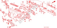 MULTIPLE DE ADMISION para Honda CIVIC SHUTTLE BEAGLE 5 Puertas 5 velocidades manual 1995
