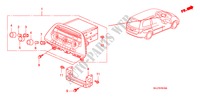 UNIDAD DE AUDIO para Honda ODYSSEY EXL 5 Puertas 5 velocidades automática 2010