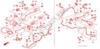 ACONDICIONADOR DE AIRE (MANGUERAS/TUBERIAS) para Honda ACCORD EX 3 Puertas 5 velocidades manual 1988