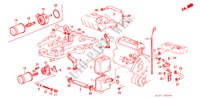 CAMARA DE RESPIRADERO/ FILTRO DE ACEITE(SOHC) para Honda ACCORD LX 4 Puertas 5 velocidades manual 1988