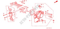CUERPO MARIPOSA GASES(PGM FI) para Honda ACCORD EX-2.0I EDITION 25 4 Puertas 5 velocidades manual 1988