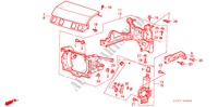 FARO DELANTERO RETRACTIL para Honda ACCORD EX-2.0I 3 Puertas 5 velocidades manual 1988