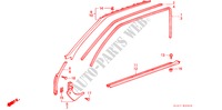 GUARNICION DE APERTURA(2D) para Honda ACCORD EX-2.0I 3 Puertas 5 velocidades manual 1988
