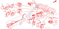 INTERRUPTOR(1) para Honda ACCORD LX 4 Puertas 5 velocidades manual 1988