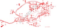 LINEA DE P.S.(RH) para Honda ACCORD 2.0I-16 4 Puertas 5 velocidades manual 1988