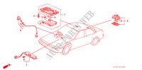 LUZ INTERIOR para Honda ACCORD LX 4 Puertas 5 velocidades manual 1988