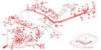 TUBERIA DE COMBUSTIBLE(PGM FI) para Honda ACCORD 2.0I-16 4 Puertas 5 velocidades manual 1988